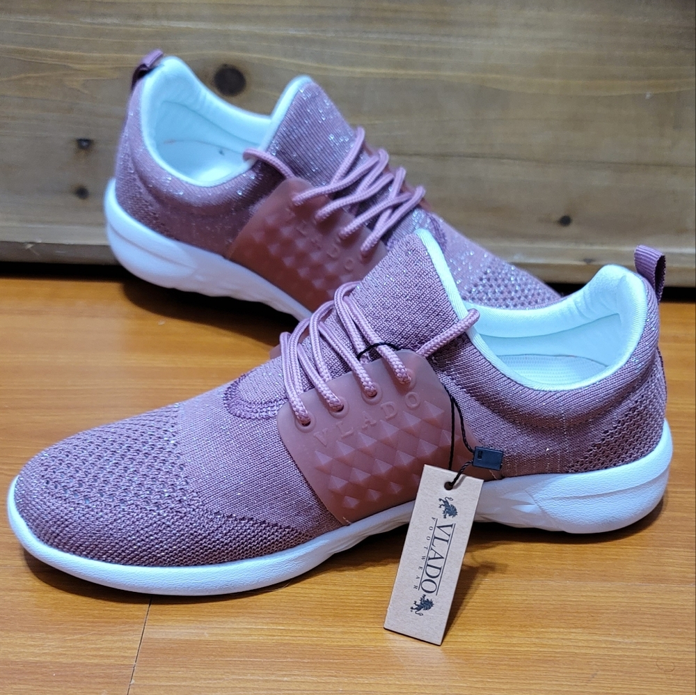 VLADO Nova Pink Glittery Woman Sneakers